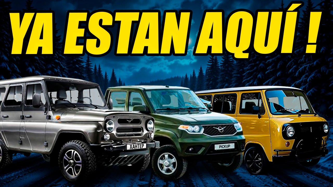 &iexcl;UAZ llega a M&Eacute;XICO! ➜ Los AUTOS RUSOS m&aacute;s RUDOS que ver&aacute;s en 2026 (y m&aacute;s BARATOS que los CHINOS)