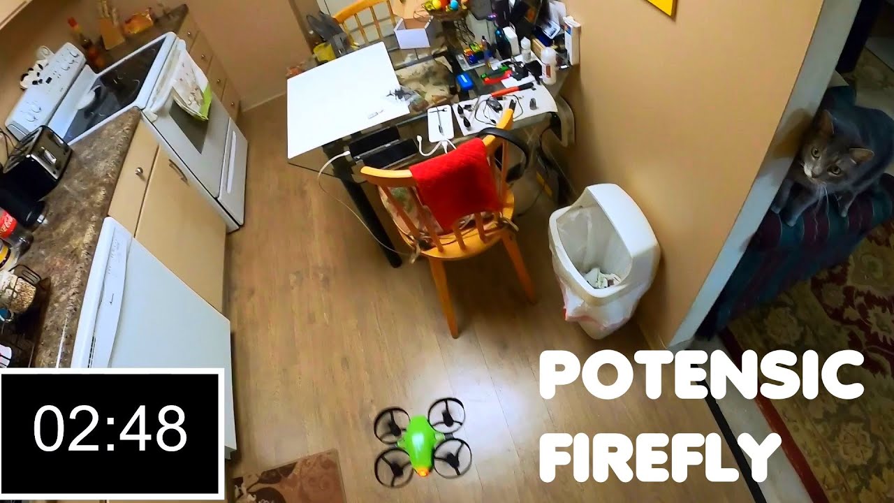 Мини-дрон Potensic Firefly A20. Моя кошка его хочет.