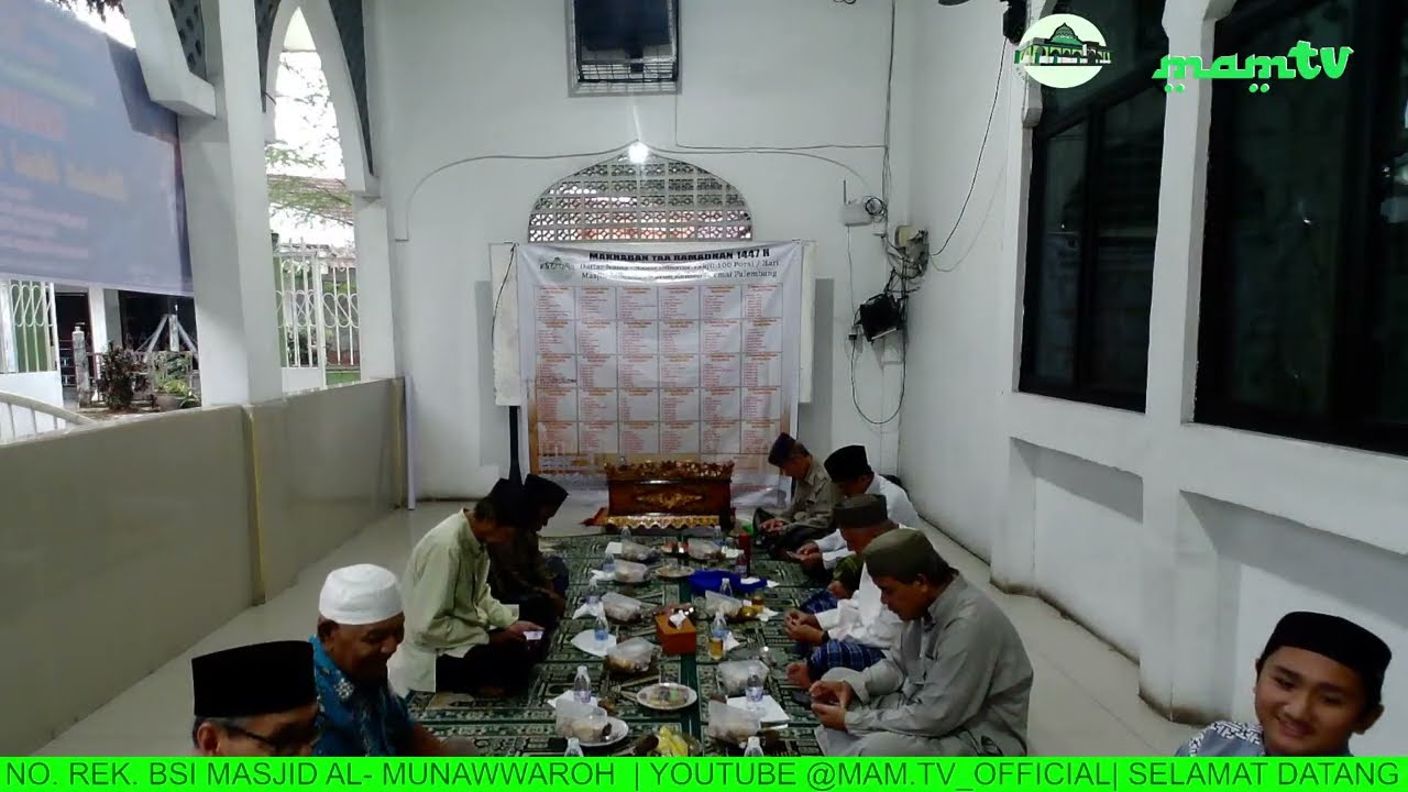 🔴LIVE | KULTUM DAN SHOLAT MAGHRIB BERJAMA'AH | MASJID AL-MUNAWWAROH KENTEN PERMAI PALEMBANG