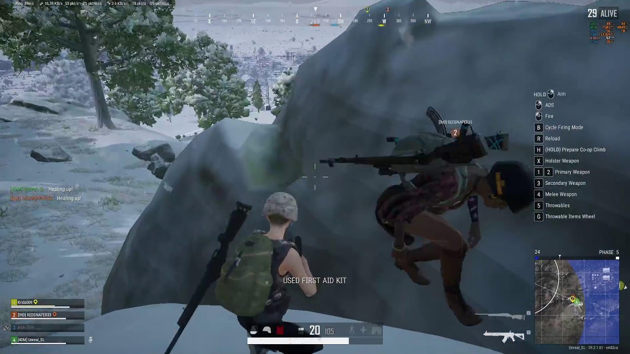 pubG with Unreal SL