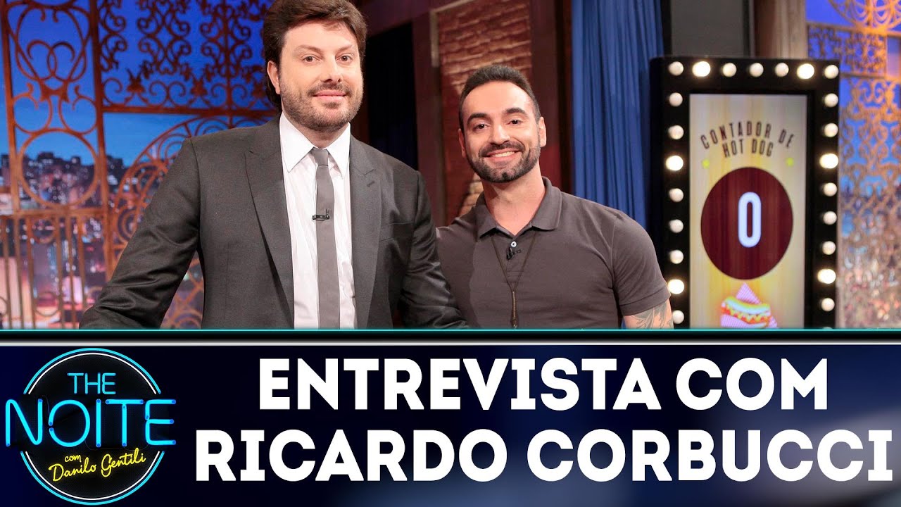Entrevista com Ricardo Corbucci | The Noite (27/08/18)