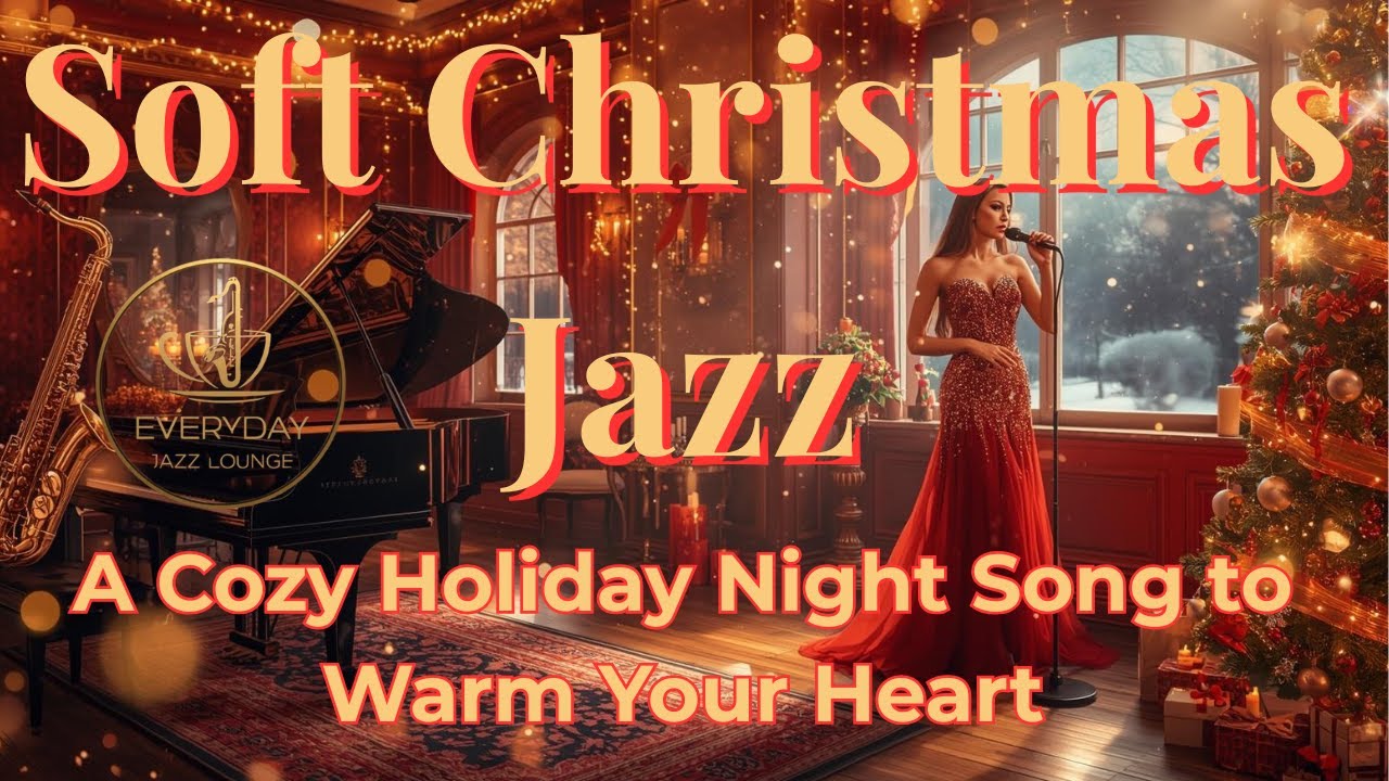✨ “Soft Christmas Vocal Jazz — A Cozy Holiday Night Song to Warm Your Heart