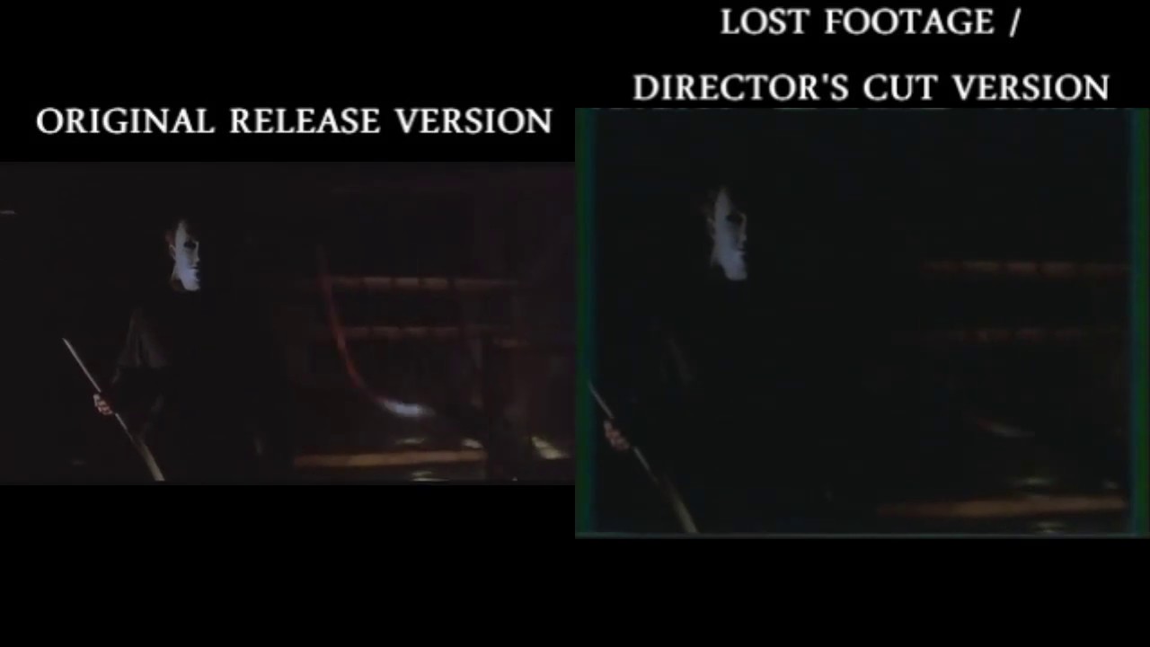 Halloween 5 Original VS Lost Footage Comparison