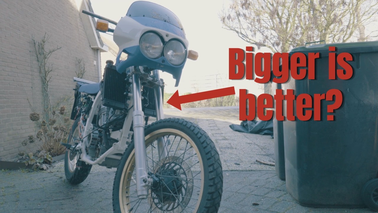 How I Made the Stock Africa Twin Wheel Fit XR650R Forks
