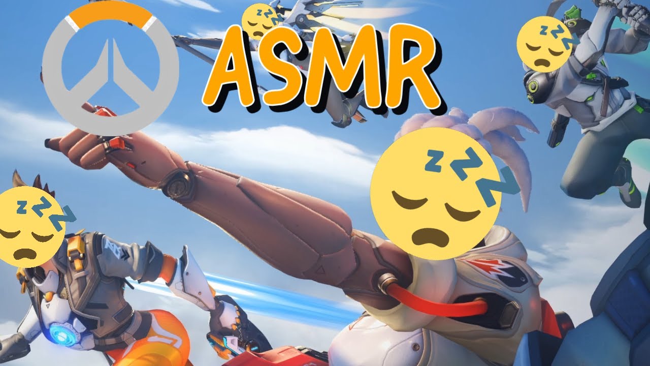 ASMR GAMING OVERWATCH 2 ARCADE GUM CHEWING (keyboard and mouse sounds)