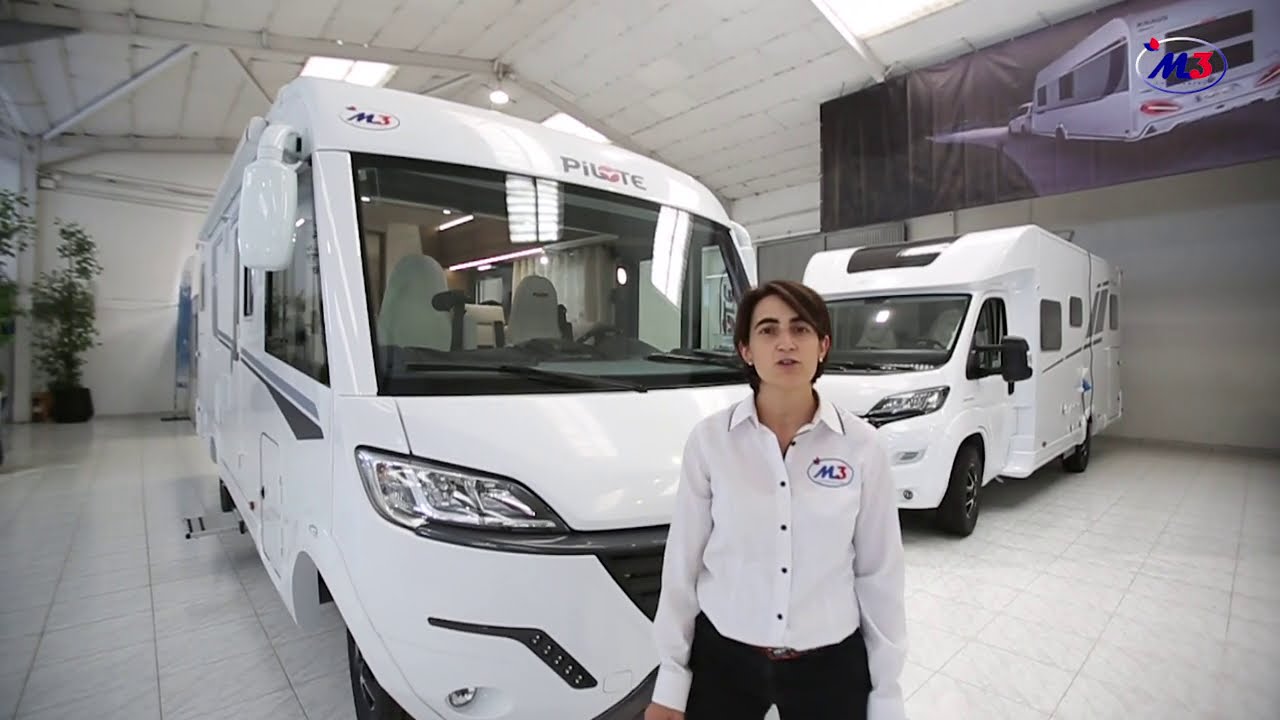 Autocaravana Pilote Galaxy 740 FGJ - Integral de 4 plazas con camas gemelas