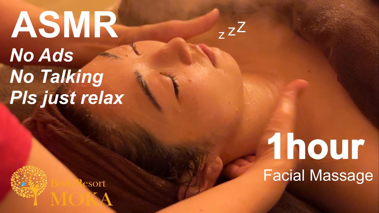 【ASMR・No Ads】広告なし◆入眠用◆フェイシャル〜クレンジング・泡洗浄・マッサージ・パック◆FacialTreatmentMassage