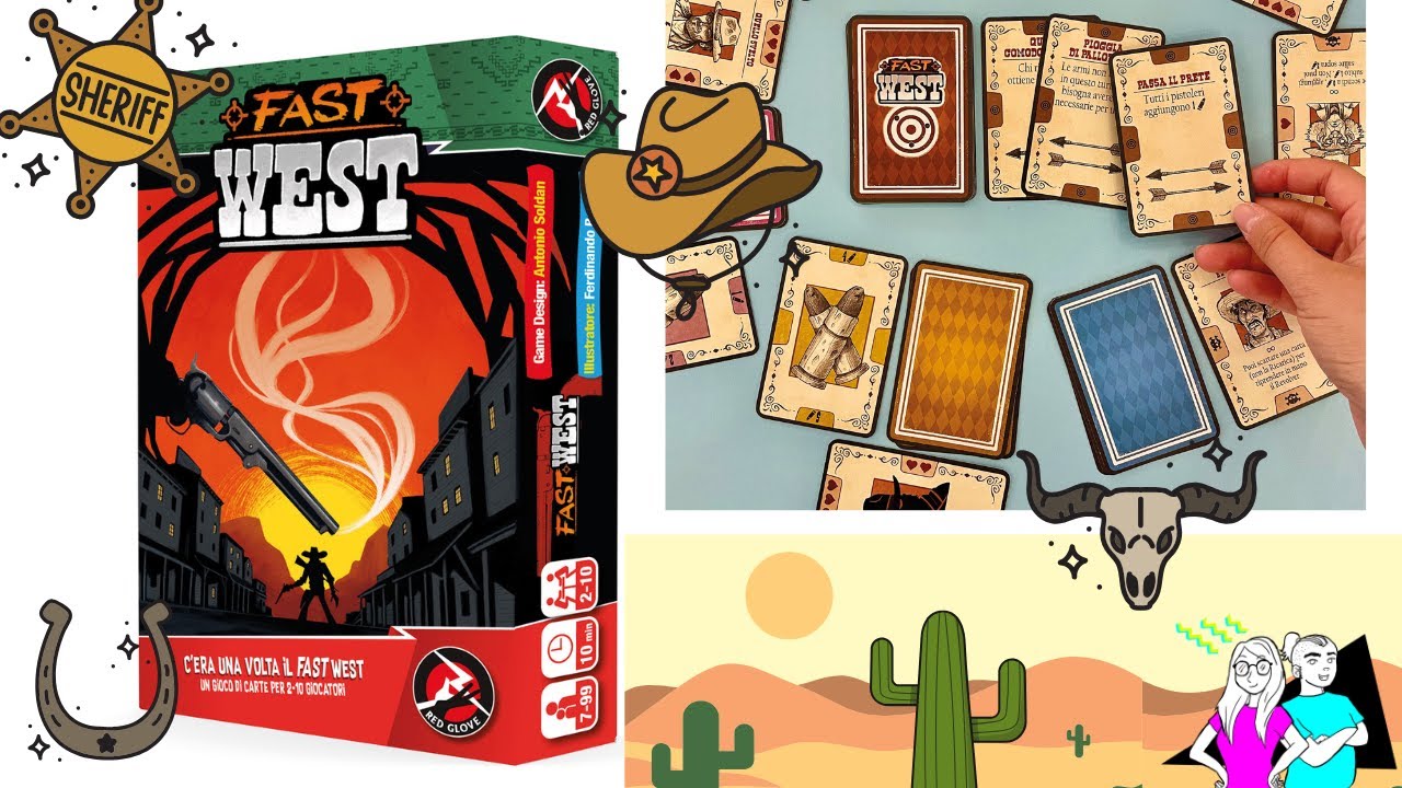 Fast west: un gioco di frenetiche sparatorie fino a 10 persone