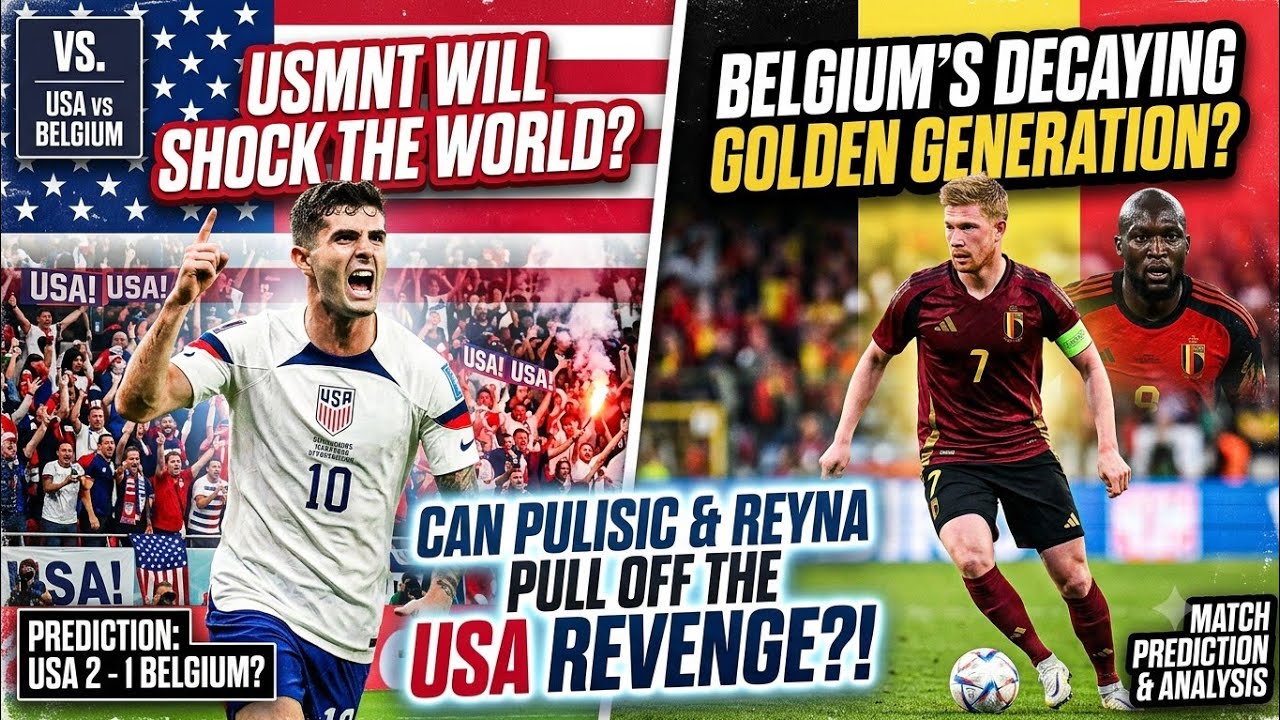 USA vs Belgium Prediction:Who will Win today?#usa #football #fifaworldcup 
