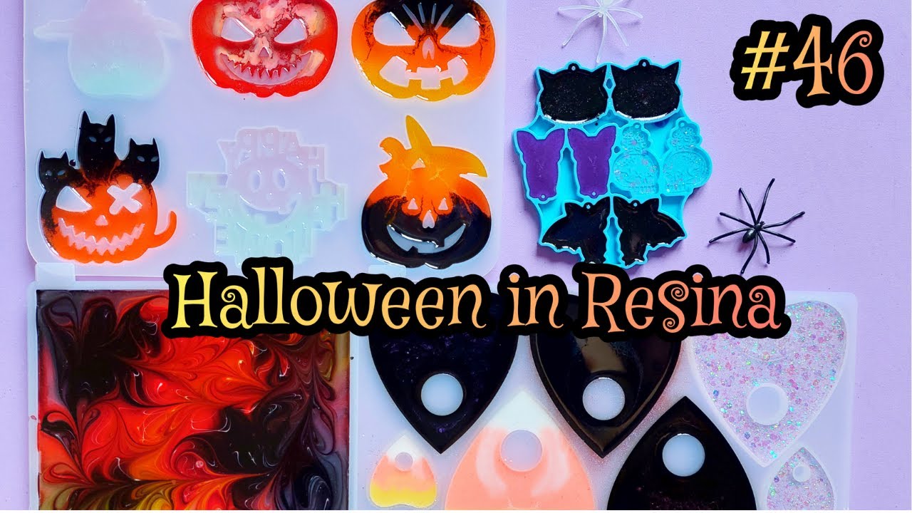 Scopriamo le creazioni in resina n. 46 HALLOWEEN & RESINA