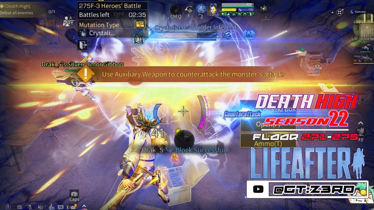 ☠️Death High Floor 271 - 275 || LIFEAFTER Death High  [Season 22]