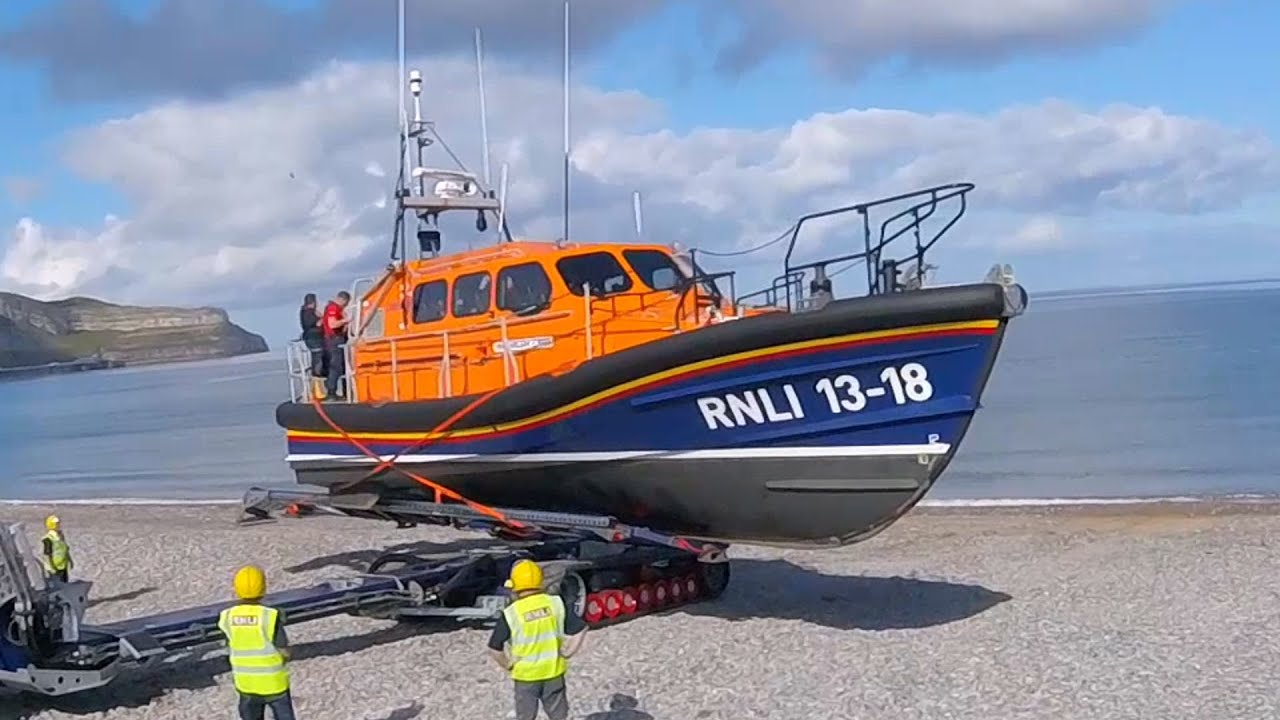Llandudno Lifeboat Old and New