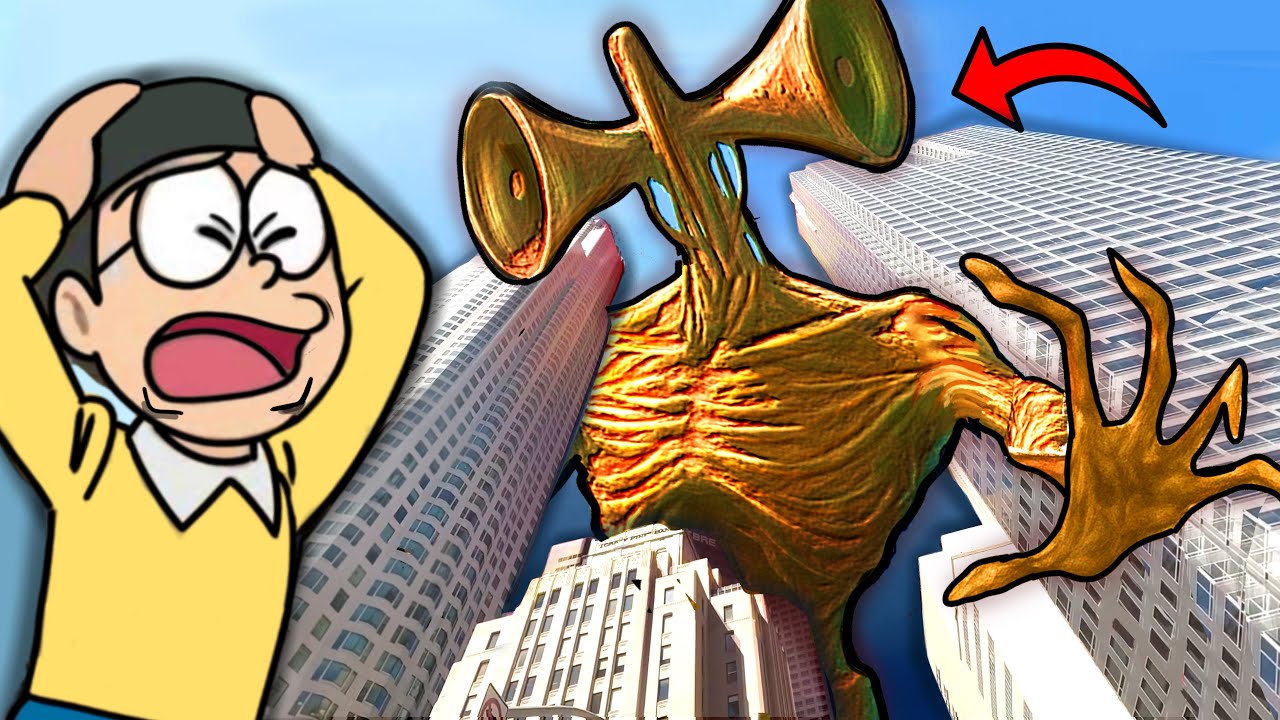 Giant SIREN HEAD Attacked The City !! 