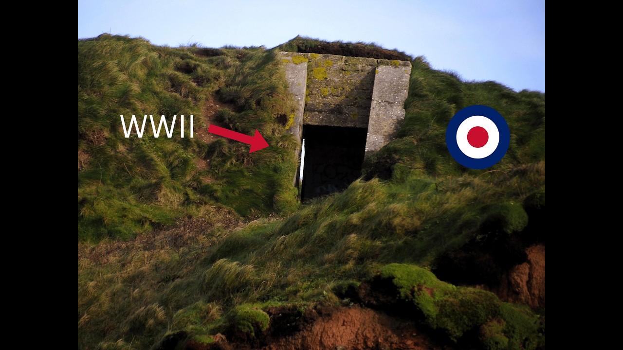 Exploring WWII Bunkers At An Old RAF Base