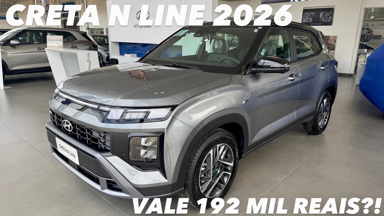 Avaliação Hyundai Creta N-Line 2026 - Vale 192 MIL REAIS?!