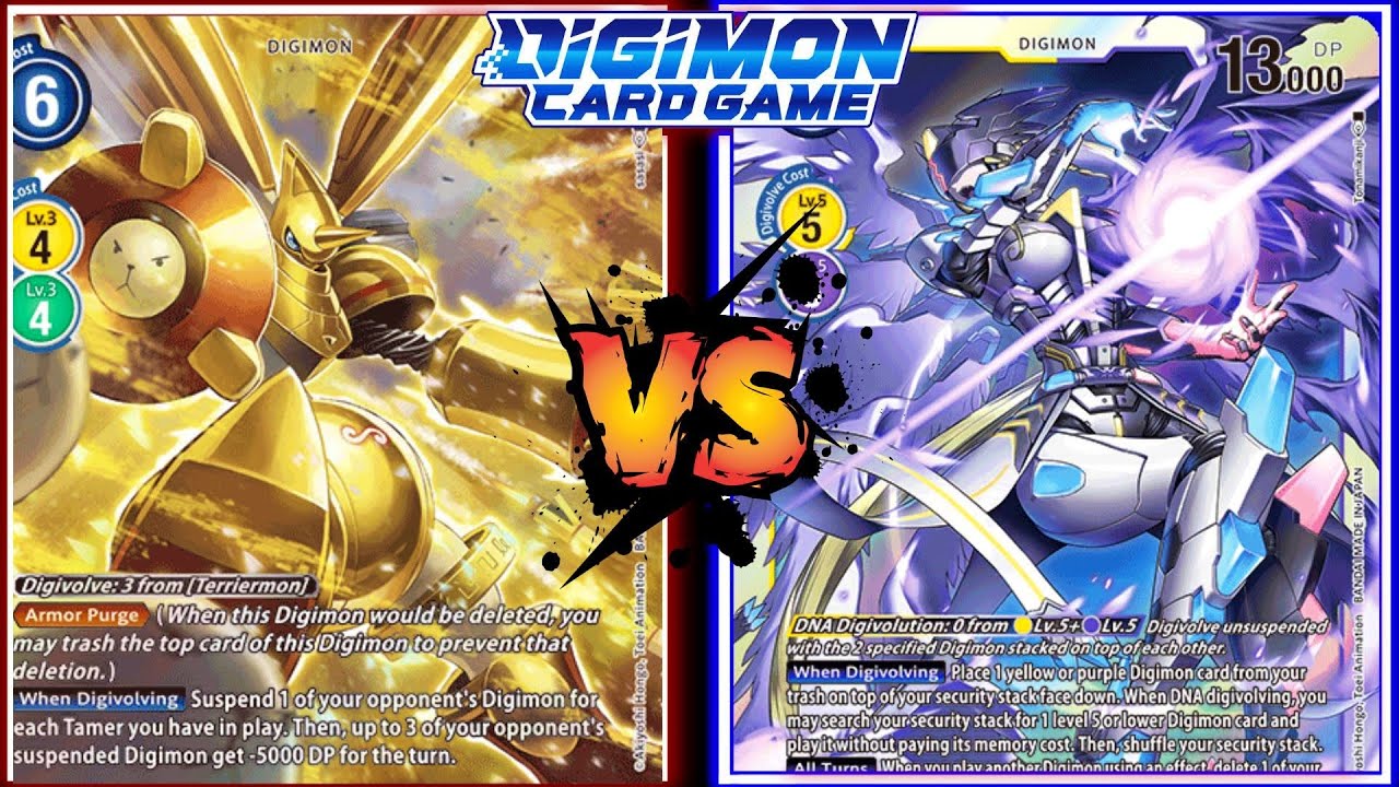 Rapidmon Green Hybrid vs Mastemon | Digimon TCG BT8