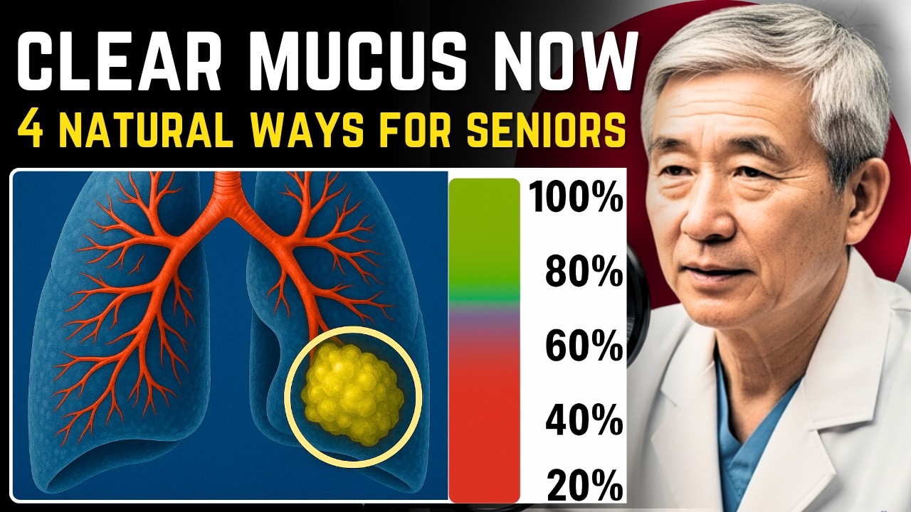Japan’s Oldest Doctor: Clear Your Mucus Now or Risk Losing Lung Strength After 60 (Natural Methods)