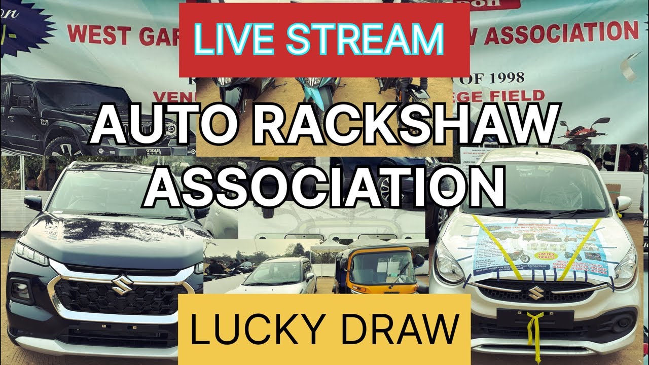 Auto Rackshaw Association || Lucky Draw || Kal’engjok || Hillstep Vlogs is live