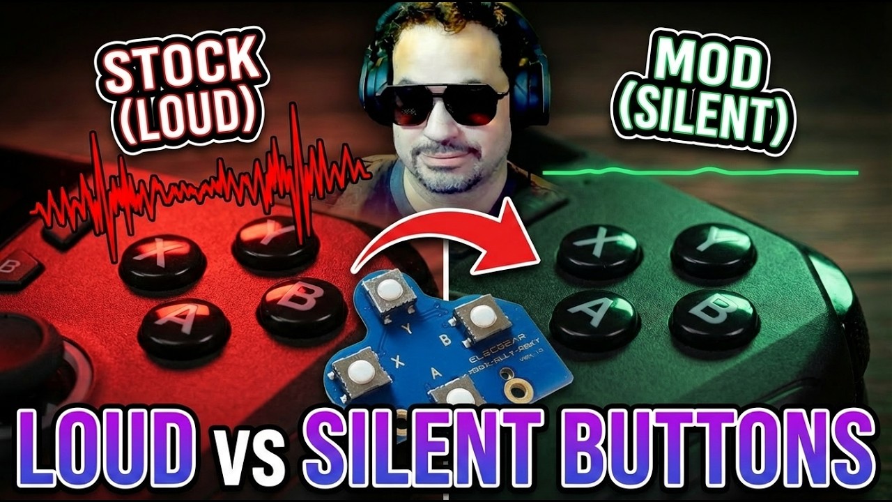 ROG Xbox Ally or Ally X - How to fix the loud ABXY buttons with a Simple Hardware MOD.