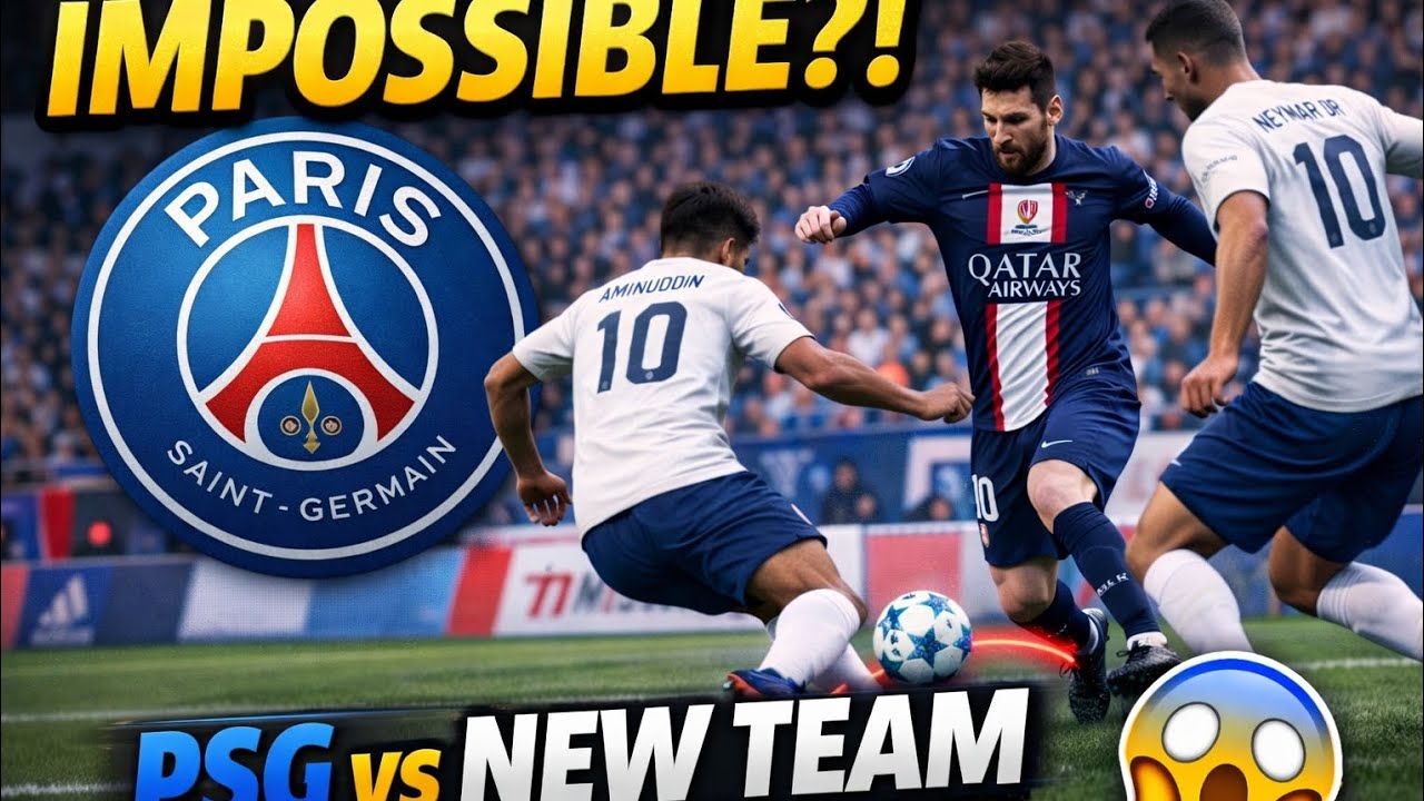 নতুন টিম দিয়ে PSG কে হারানো সম্ভব? 😱 | DLS Challenge