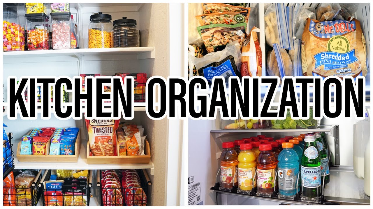 GROCERY HAUL AND CLEAN WITH ME | FRIDGE & PANTRY ORGANIZATION | KITCHEN ORGANIZATION IDEAS