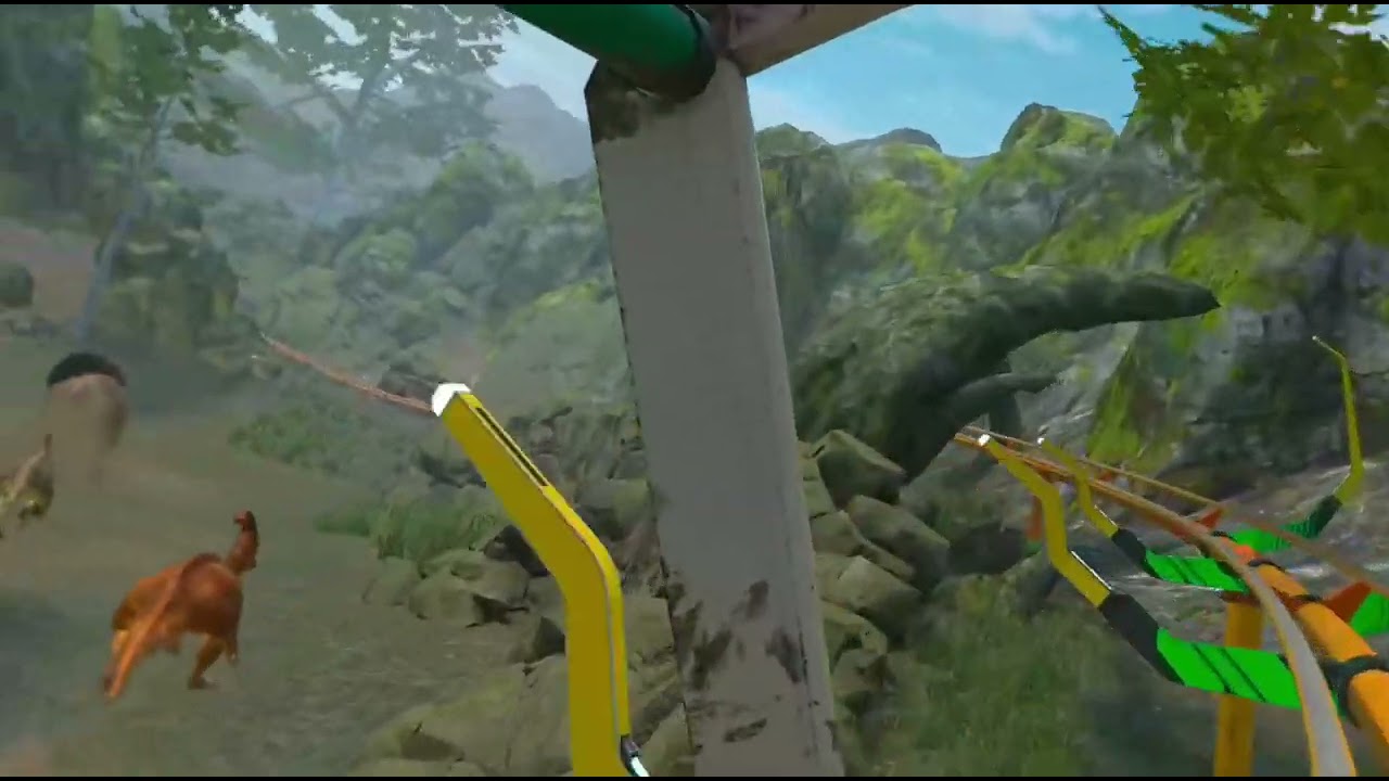 #dinosaurs  roller coaster