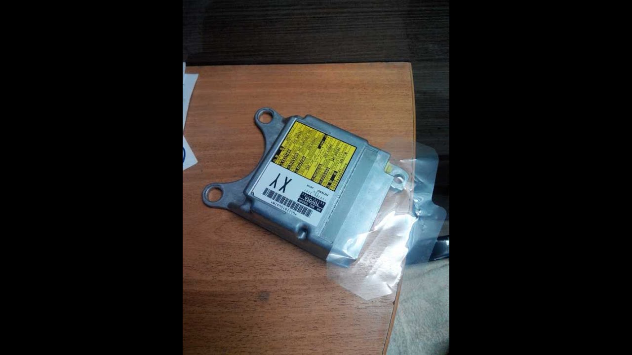 Тойота Приус 30 Удаление ошибки блока управления SRS