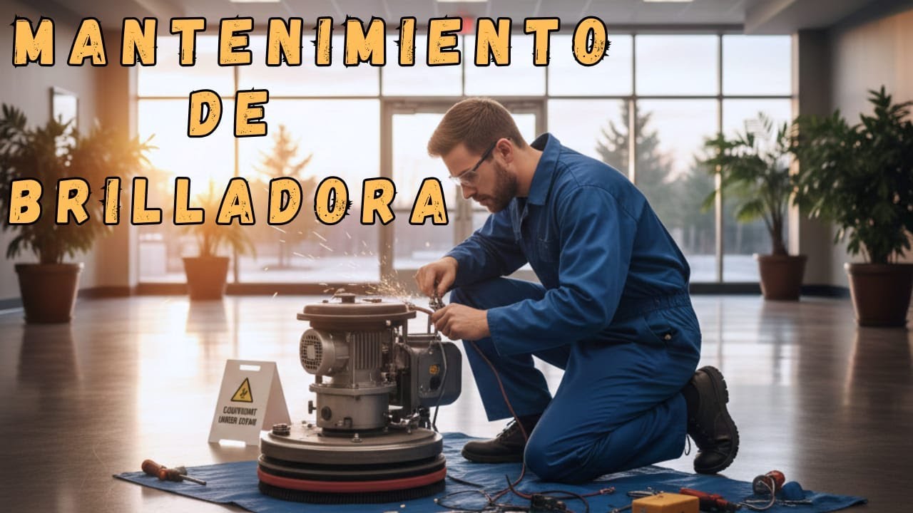 Cómo hacerle mantenimiento a una brilladora de pisos industrial: Guía paso a paso