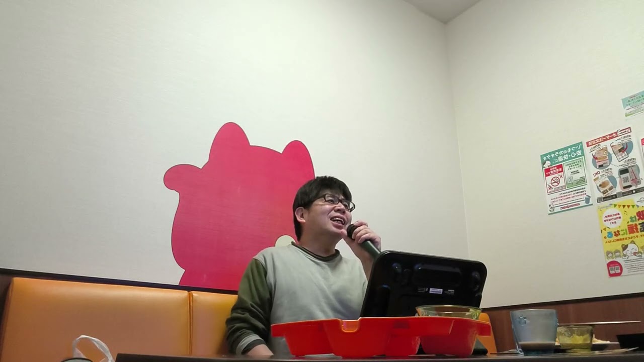 GLAY　 Winter again　カラオケ　スマホ直撮り