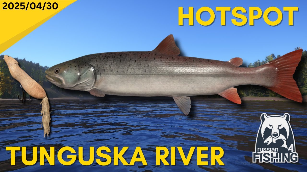 Tunguska River Taimen hunt - Russian Fishing 4