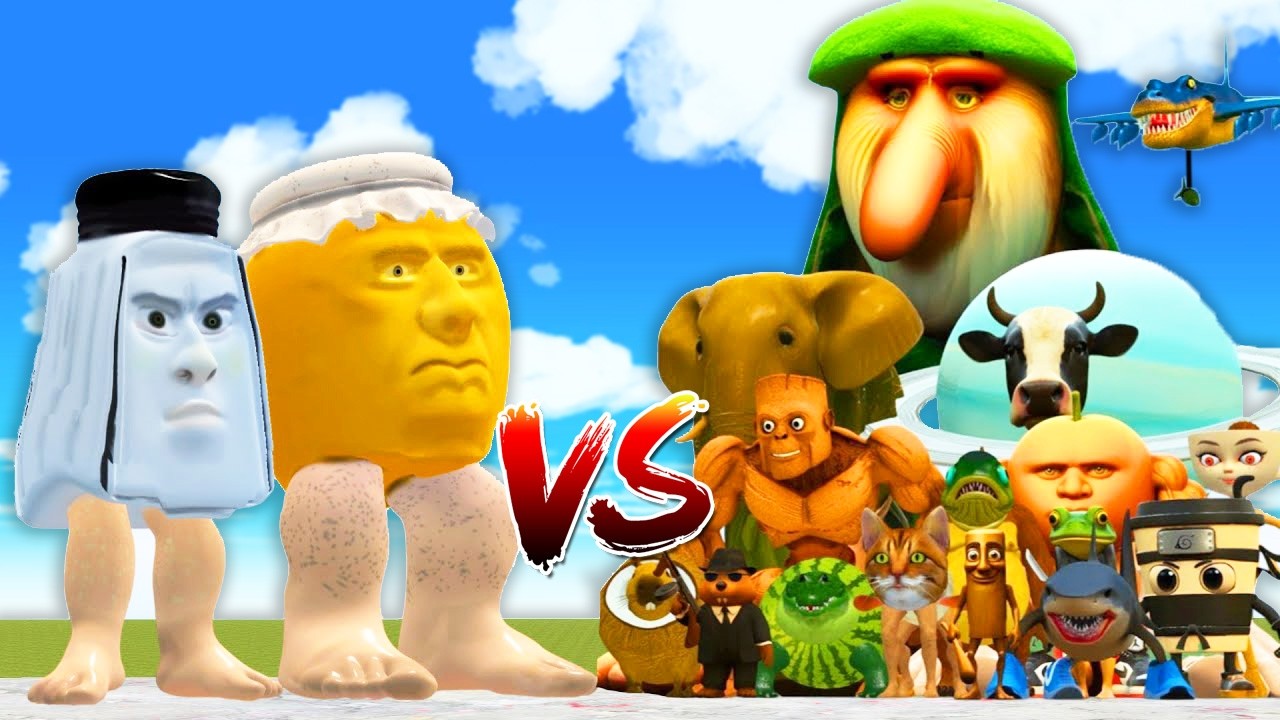 GARAMARARAM Vs Todos Los ITALIAN BRAINROT en Garry's Mod 😱