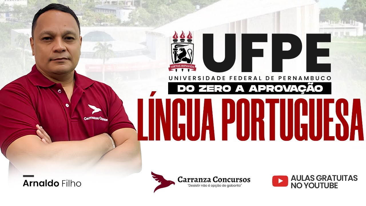 Concurso UFPE | Língua Portuguesa para Concursos: O Que Mais Cai em Prova e Como Estudar