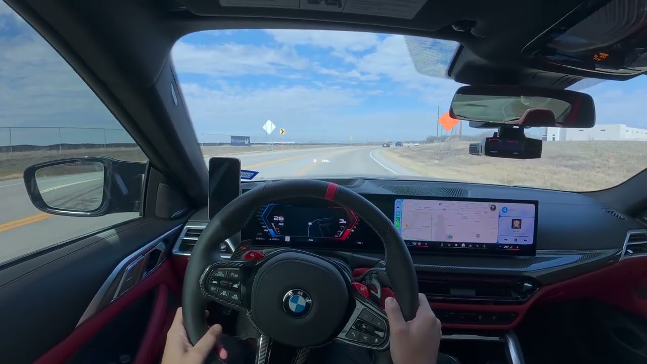 POV: 750HP BMW M4 – When the Car Randomly Hit the Brakes