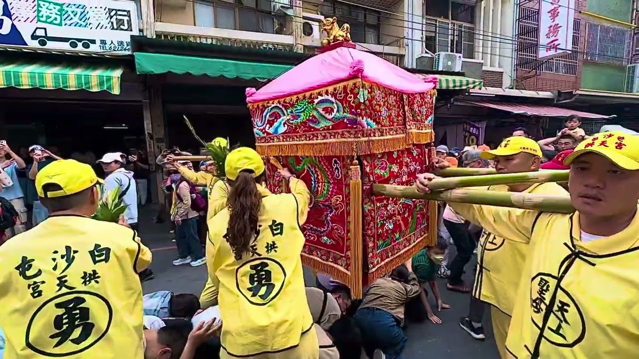 岡山壽天宮🛕三山媽祖暨白沙屯媽祖四天后，巡禮遶境賜福✨✨