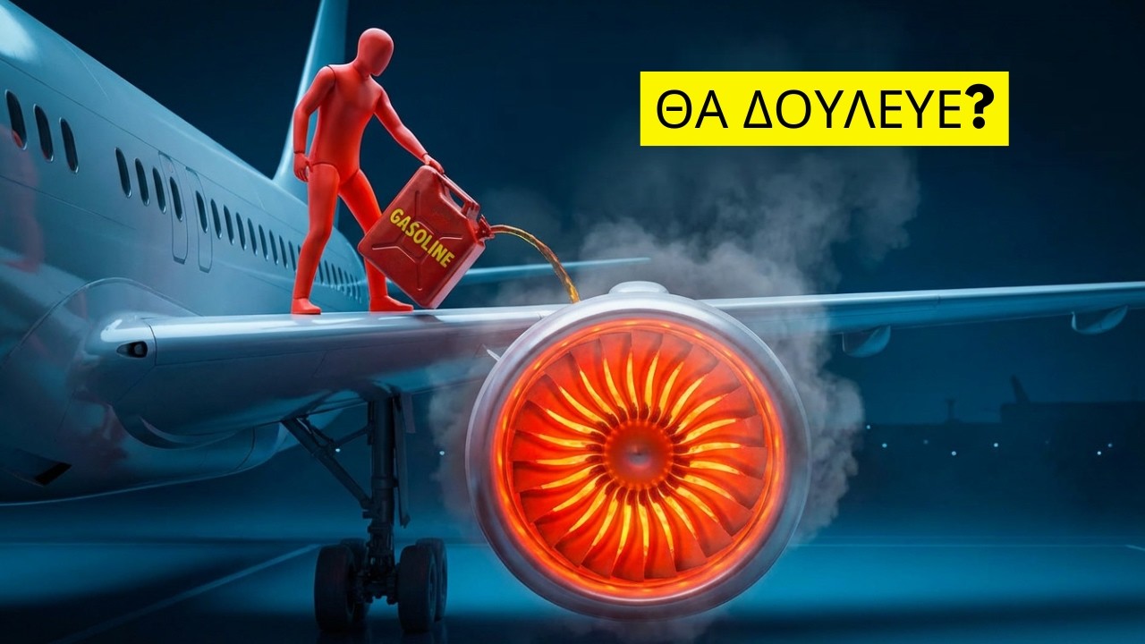 Γιατί τα αεροπλάνα δεν χρησιμοποιούν βενζίνη όπως τα αυτοκίνητα?
