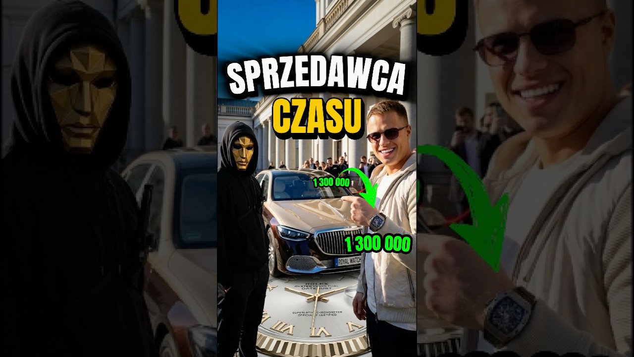 JEGO ZEGAREK JEST KOSZTUJE TYLE CO MAYBACH