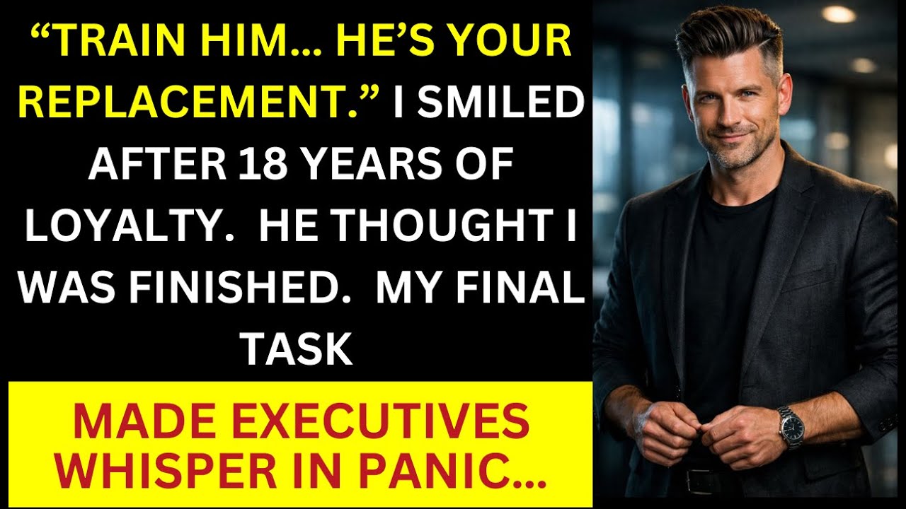 They Made Me Train My Replacement After 18 Years — The Final Task Wasn’t in My Job Description