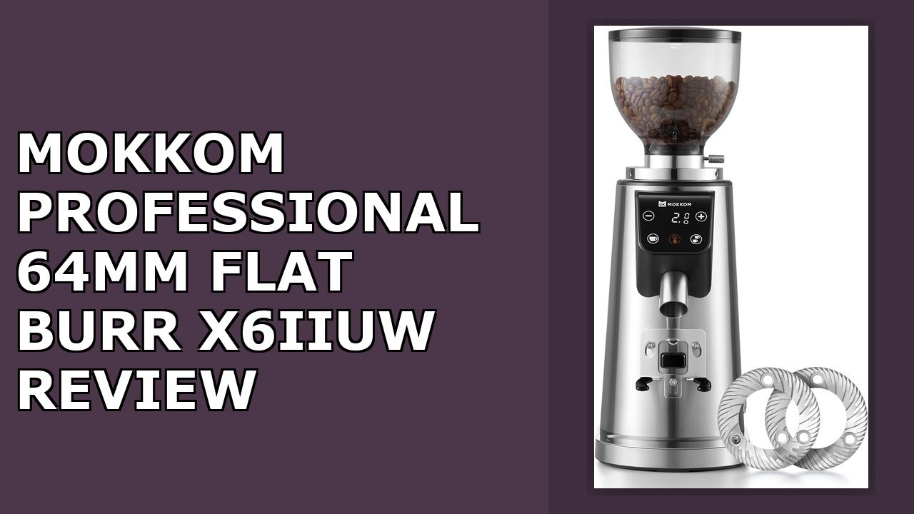 MOKKOM Professional 64mm Flat Burr Coffee Grinder with 100 Grind Settings, All-Metal Review