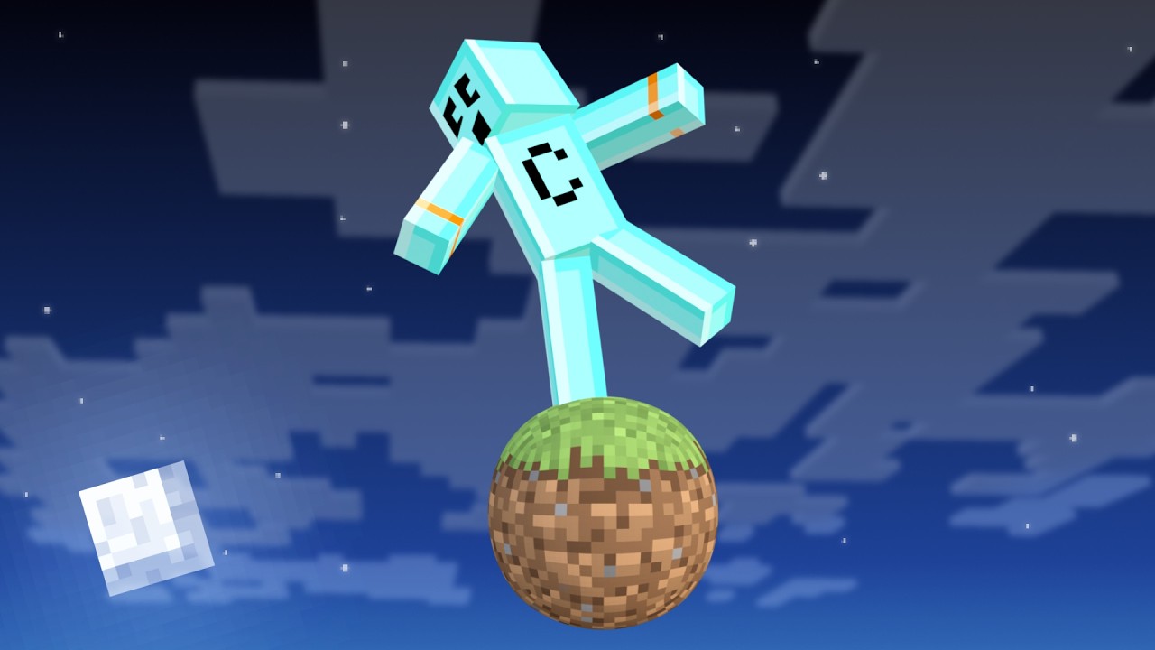 Minecraft but the World is a Circle