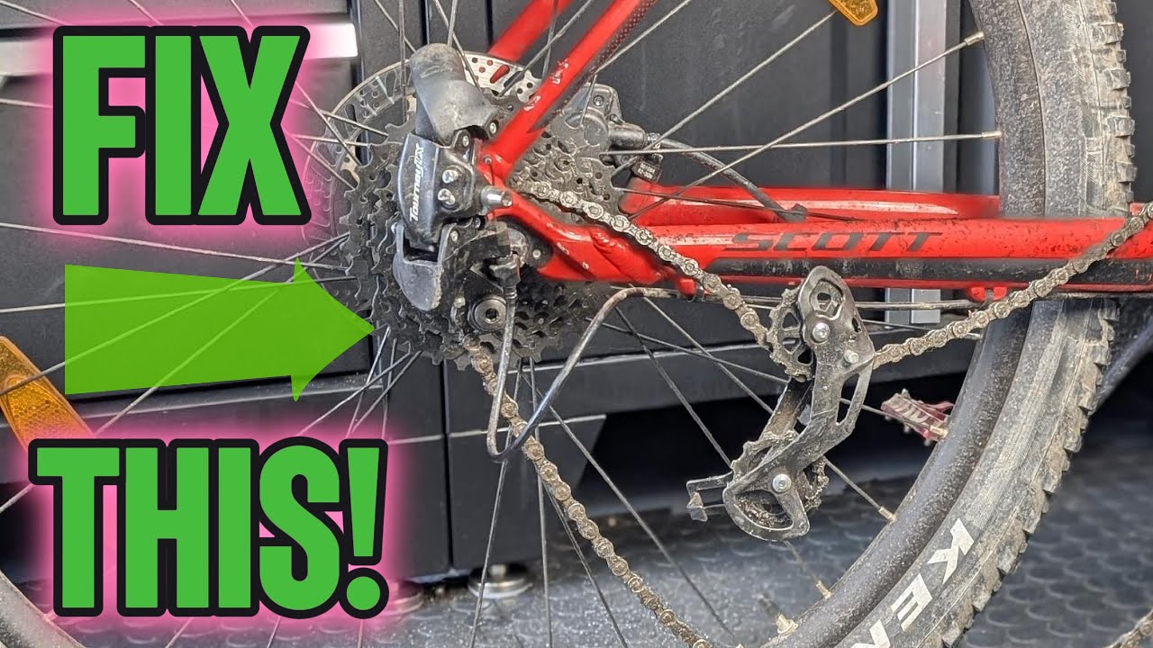 💥 How to Fix a Smashed Rear Derailleur and Hanger 💥