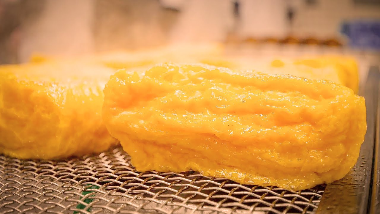 Traditional long-established  omelet specialty store,  Tokyo Tsukiji 