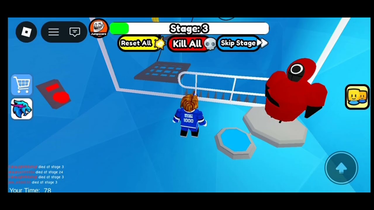 I am playing the game Best Prison Runs 😱