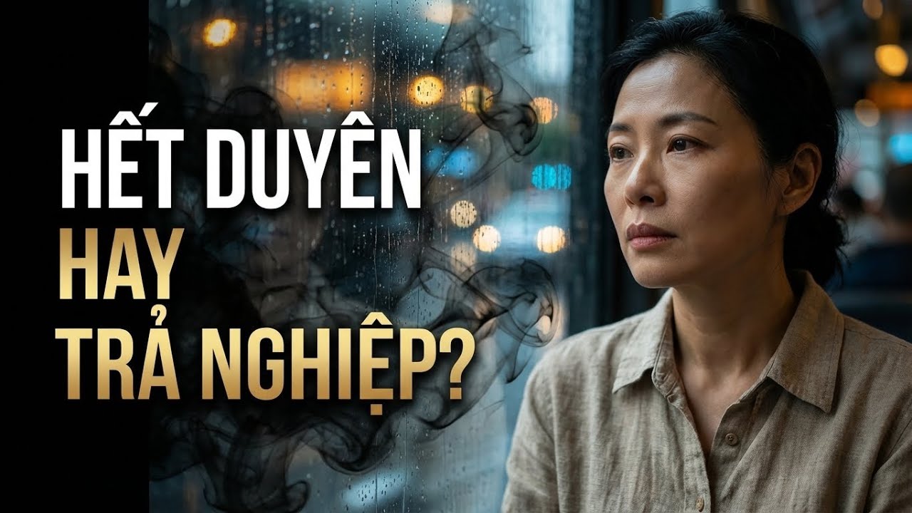 Chồng Ngoại Tình, Vô Tâm: Là 'Hết Duyên' Hay Trả 'Nghiệp'? Cách Buông Bỏ Để Tâm An