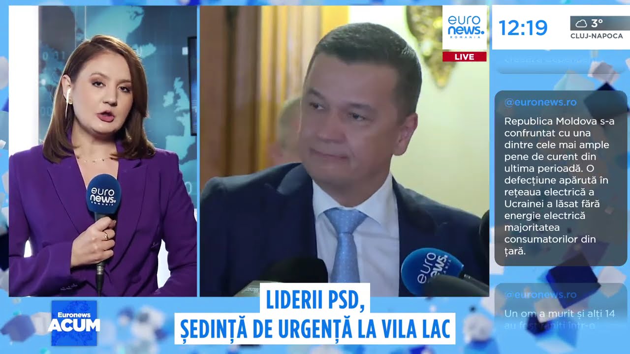 Consiliul Politic Național al PSD se reunește la Vila Lac. Ce decizii sunt așteptate