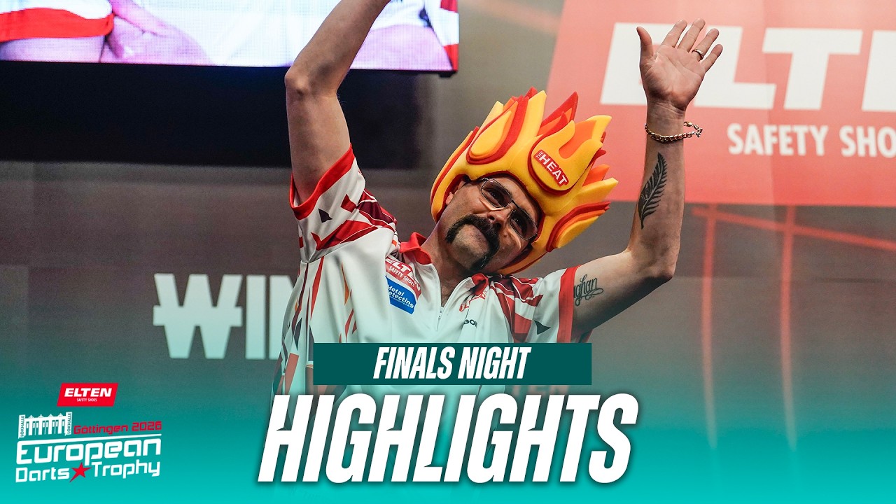 A RAMPANT WINNER 😳 | 2026 European Darts Trophy | Finals Night Highlights