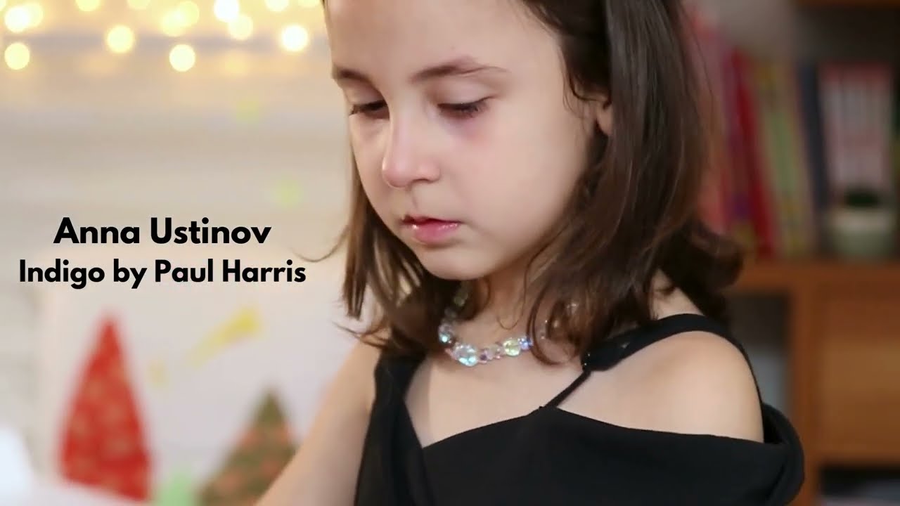Anna Ustinov Indigo by Paul Harris, Grade 3 piano piece