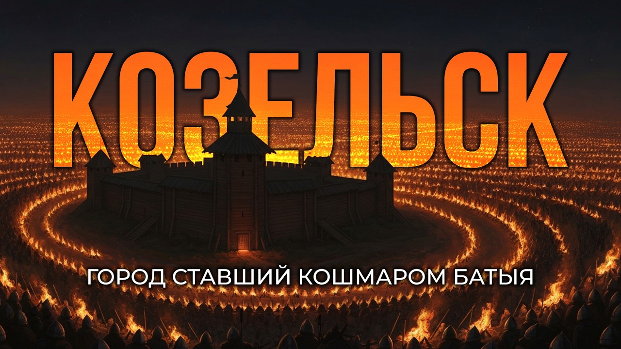 КОЗЕЛЬСК - как маленький ГОРОД 50 дней держал осаду ОРДЫ