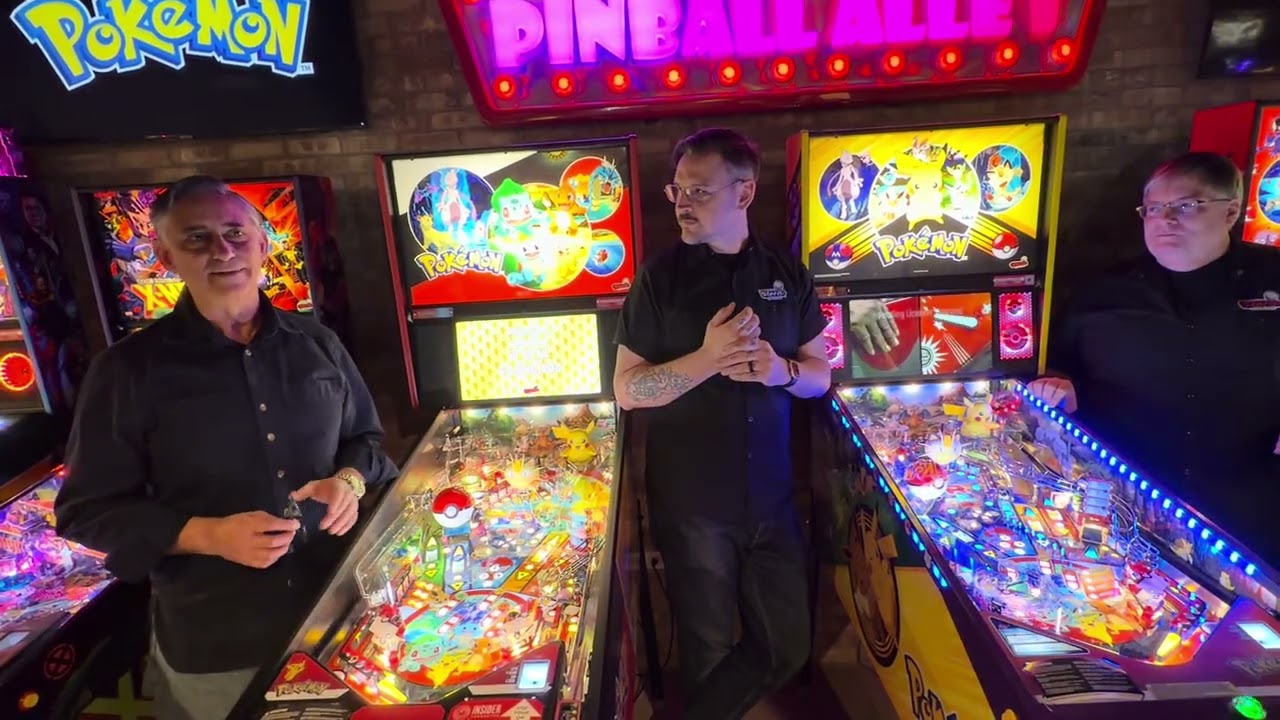 Объяснение игры Pokemon Pinball | Медиа-день Stern Pinball