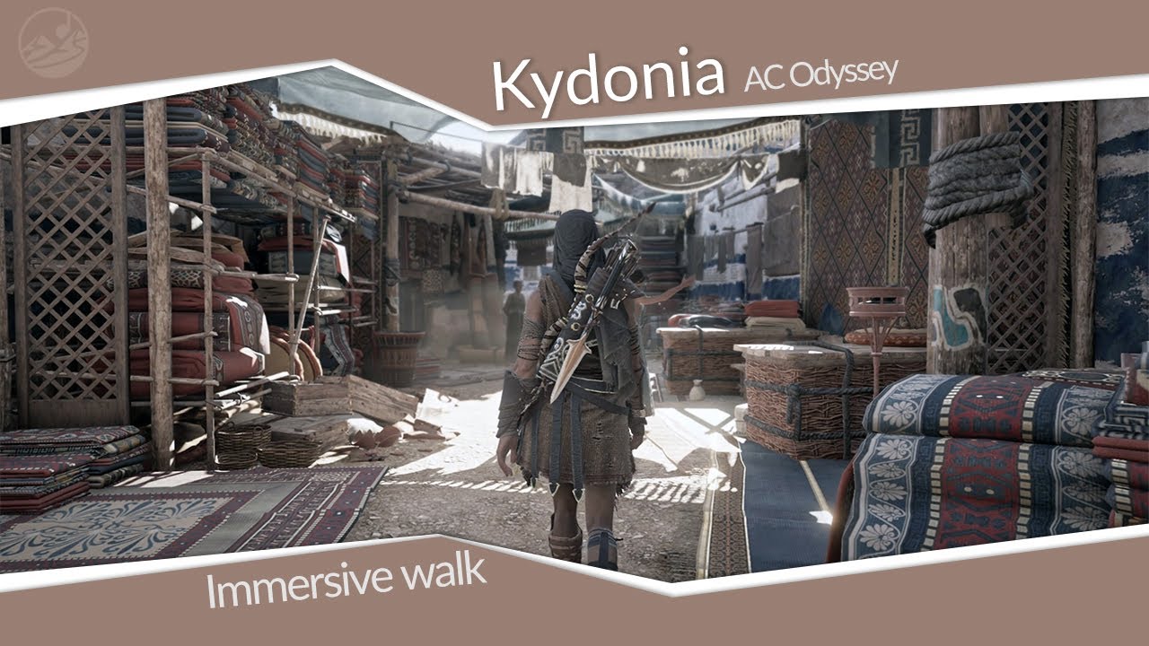 Cydonia | A Quiet Walk Through Ancient Crete (AC Odyssey Ambience)