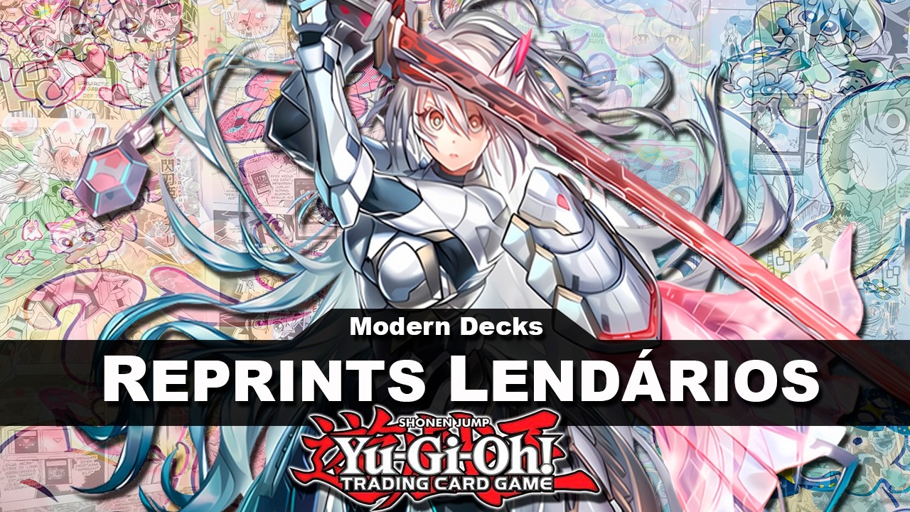 Reprints LENDÁRIOS - Um produto MUITO bom | Legendary Modern Decks